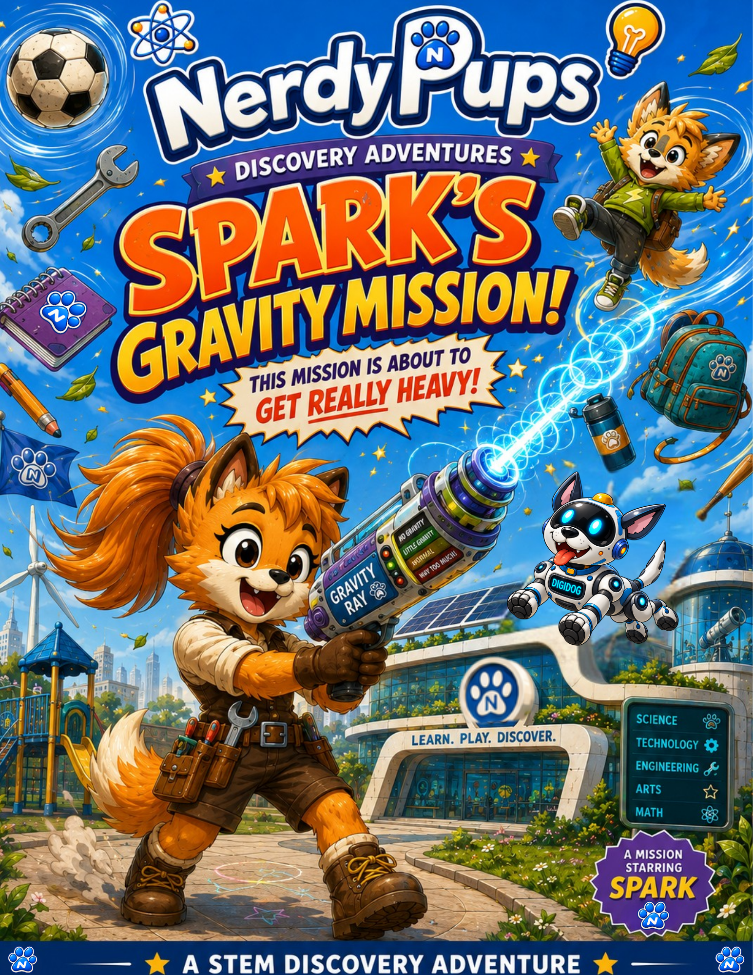 Cover of SPARK's Gravity Mission